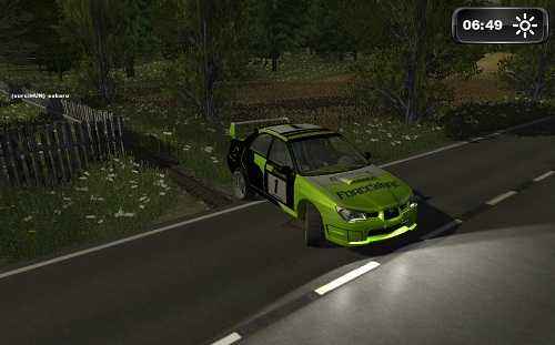 Мод Автомобиль Субару импреза GeForce для игры Farming Simulator 2011