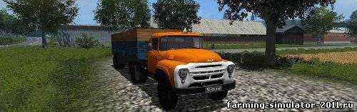Мод Зил 130В1 для игры Farming Simulator 2013
