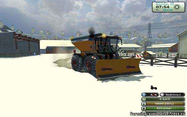Мод Claas3800 SaddleTrac для игры Farming Simulator 2013