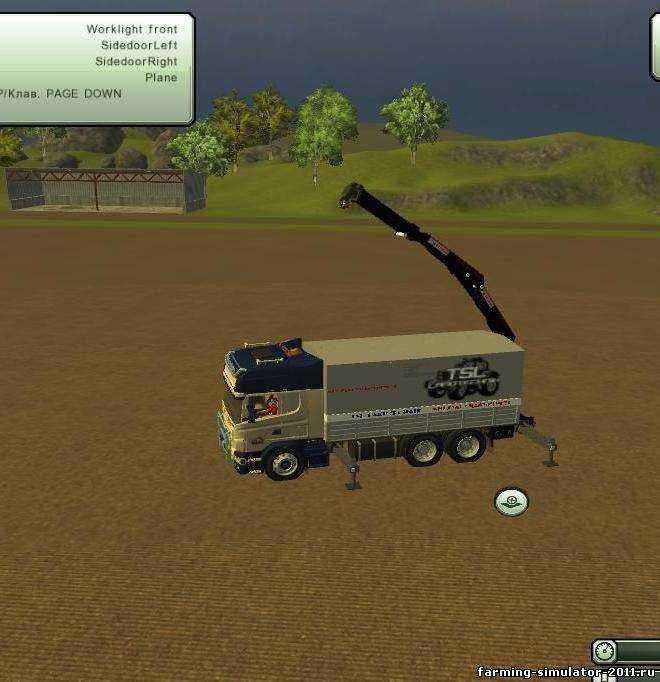 Мод Погрузчик Scania для игры Farming Simulator 2013