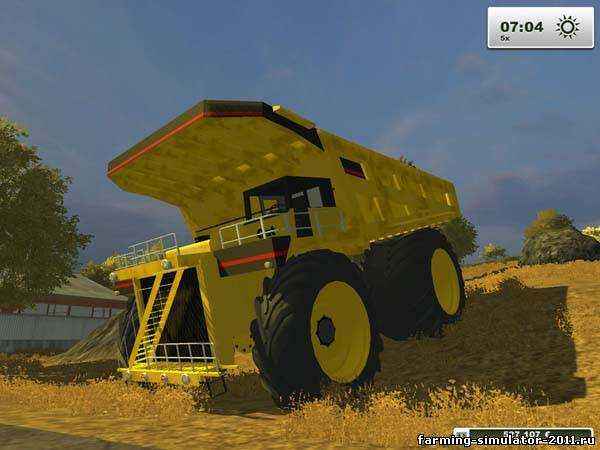 Мод Mining truck для игры Farming Simulator 2013