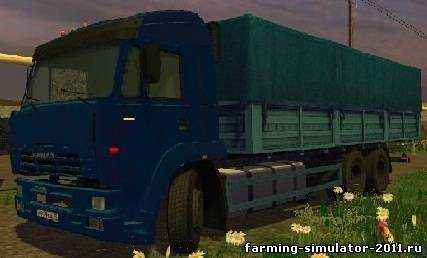 Мод Камаз 65117 для игры Farming Simulator 2013
