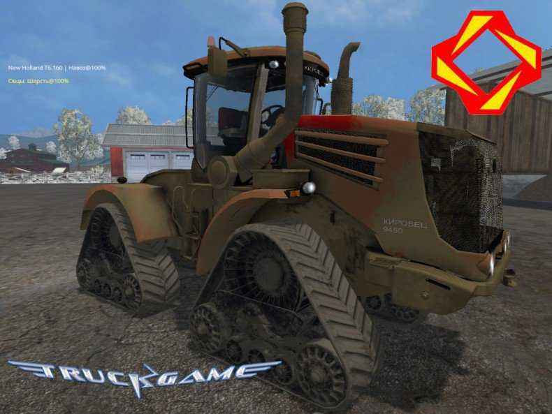 Мод Кировец К-9450 для игры Farming Simulator 2015