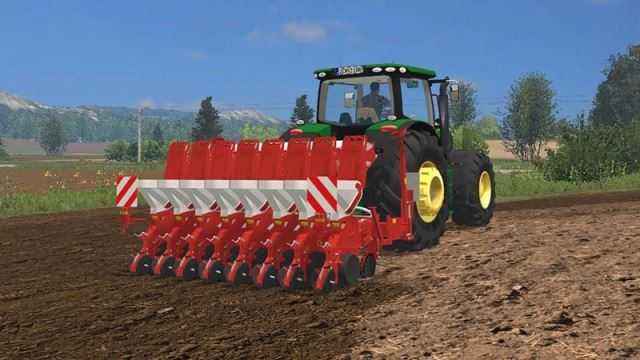 Мод Kverneland Optima v 1.0 для игры Farming Simulator 2015