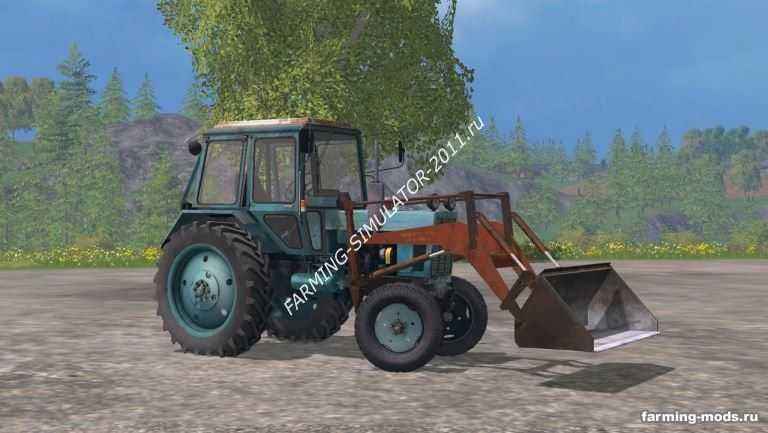 Мод МТЗ 80УК v 2.0 для игры Farming Simulator 2015