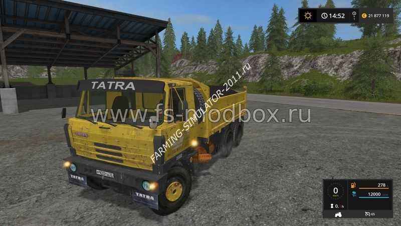 Мод Tatra T815 S3 v 1.0 для игры Farming Simulator 2013