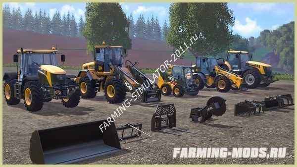 Мод JCB DLC для игры Farming Simulator 2015