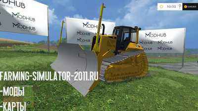 Мод Бульдозер CAT D6N LGP v 1.0 для игры Farming Simulator 2015