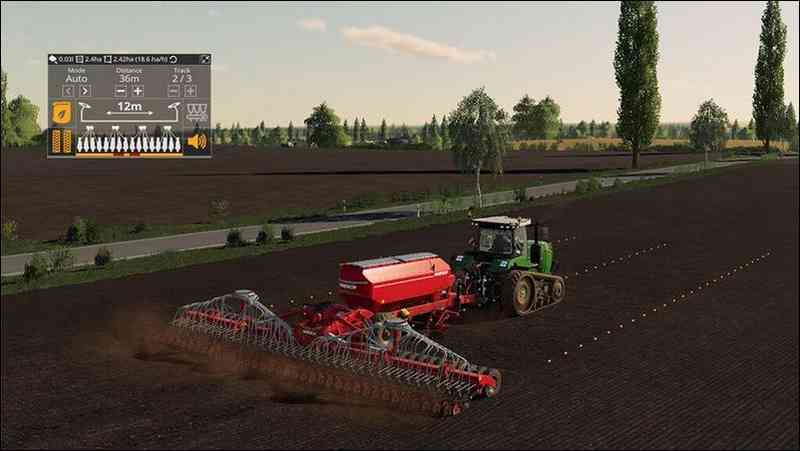 Мод ProSeed на сеялки (RUS) для игры Farming Simulator 2017