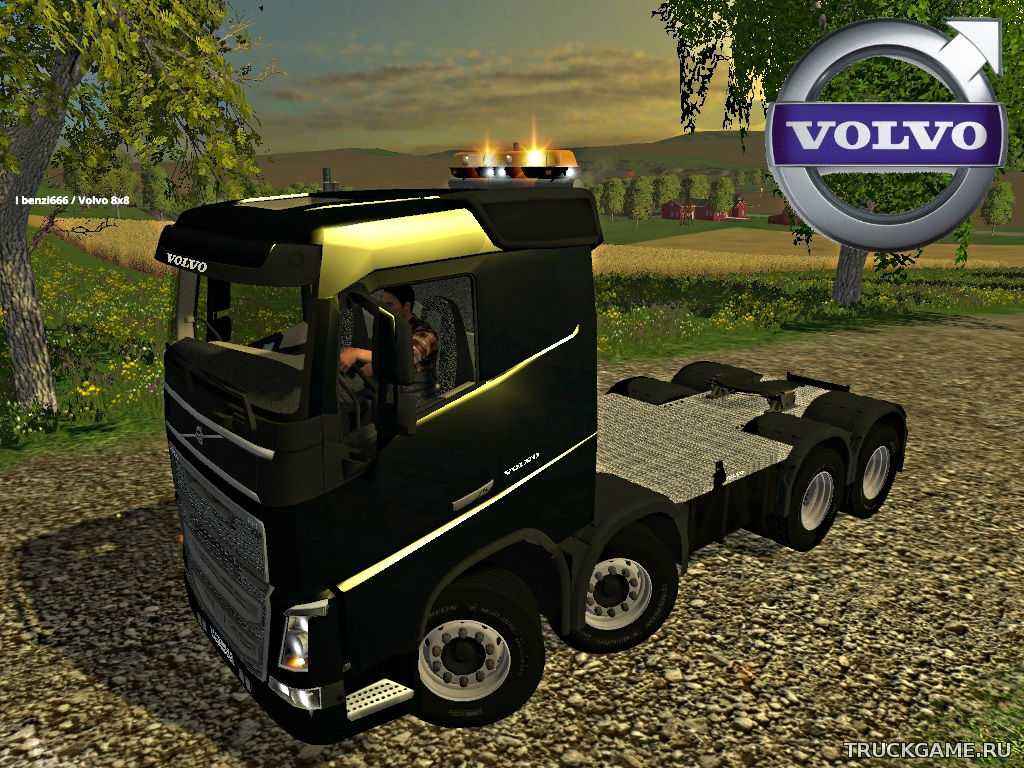 Мод Volvo FH 8x8 v1.0 для игры Farming Simulator 2015