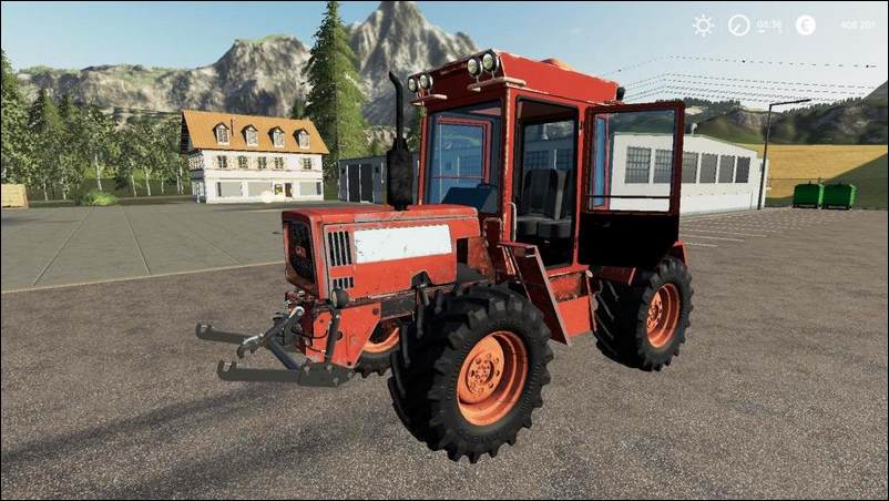 Мод ХЛТЗ 155 для игры Farming Simulator 2019
