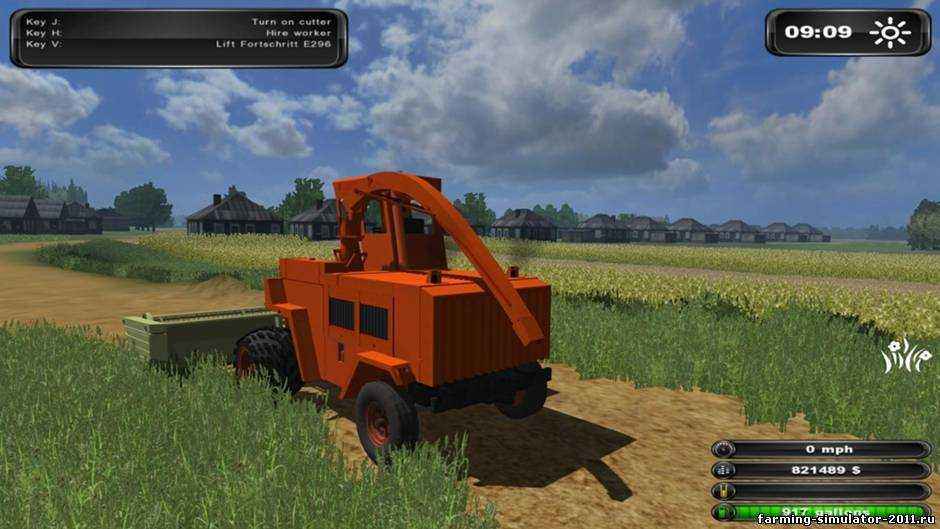 Мод Комбайн Яск-170А Ярославец для игры Farming Simulator 2011