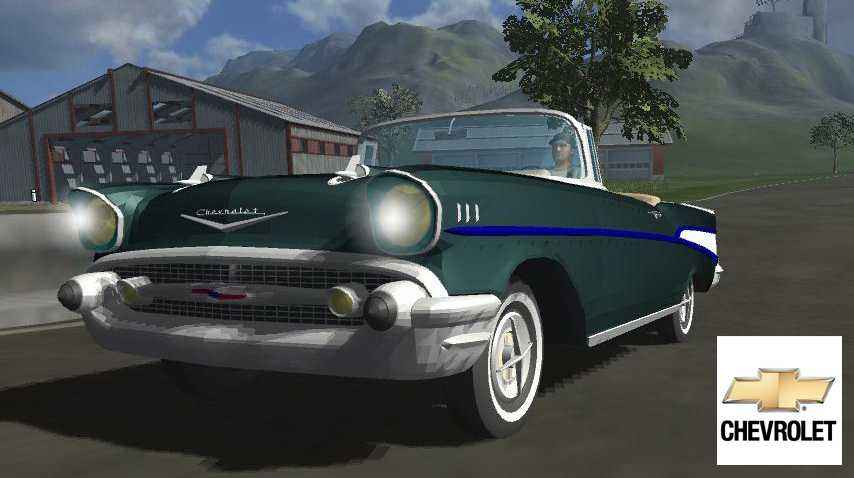 Мод Автомобиль CHEVROLET BEL AIR (1957) для игры Farming Simulator 2011