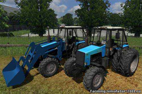 Мод Трактор МТЗ 1221 для Farming Simulator 2011