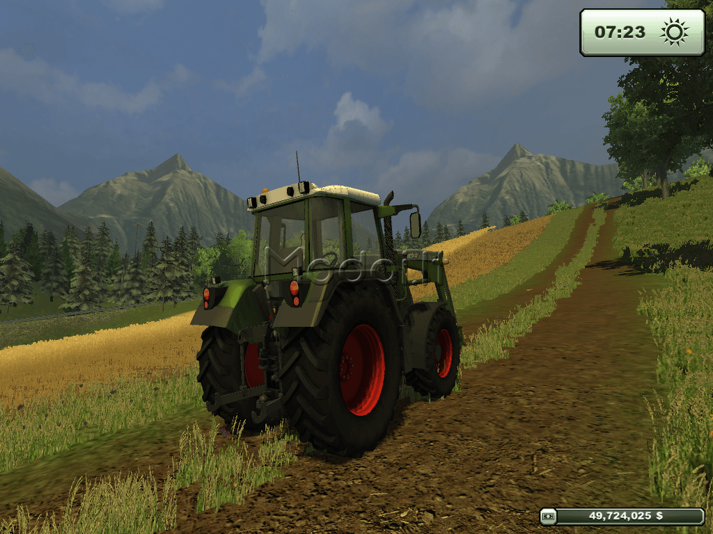 Мод Fendt 312 для игры Farming Simulator 2011