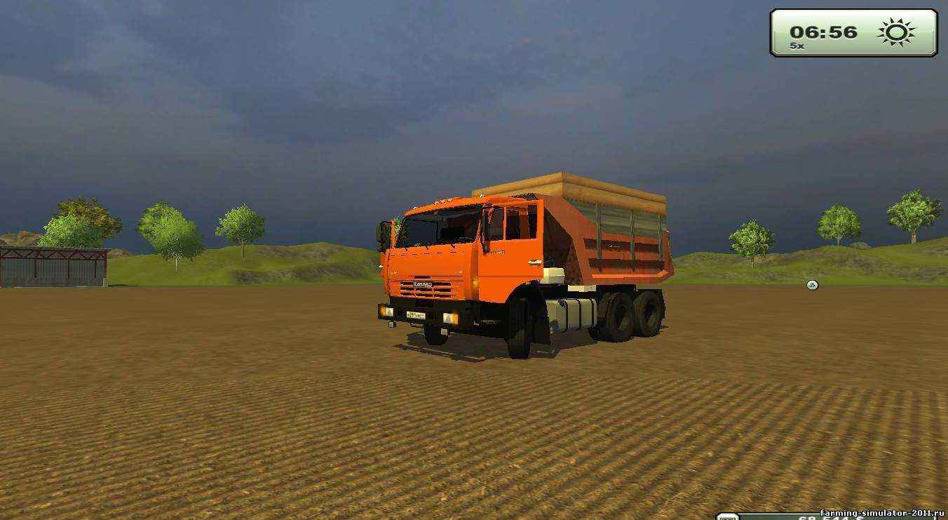 Мод Камаз 55111 для Farming Simulator 2013