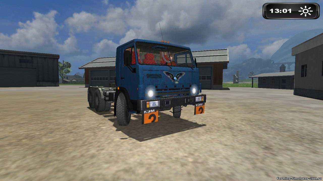 Мод Камаз 54115 для игры Farming Simulator 2011