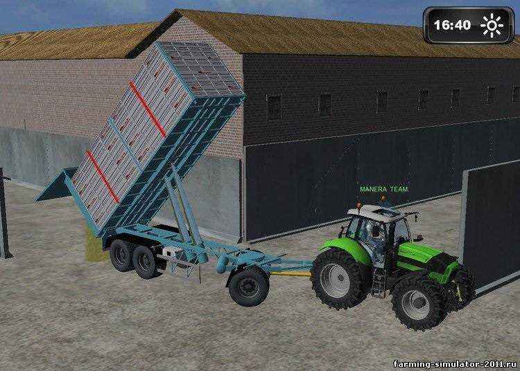 Мод Прицеп DURANTE  200 для Farming Simulator 2011