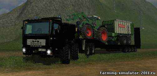 Мод Тягач GL MAN SLT для Farming Simulator 2011