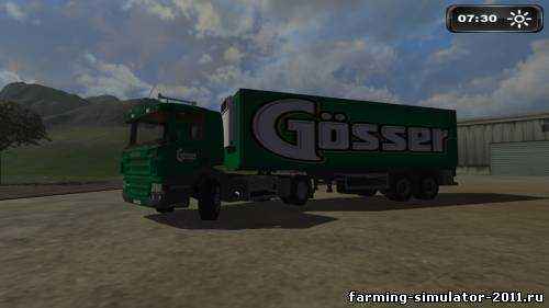 Мод Goesser тягач для Farming Simulator 2011