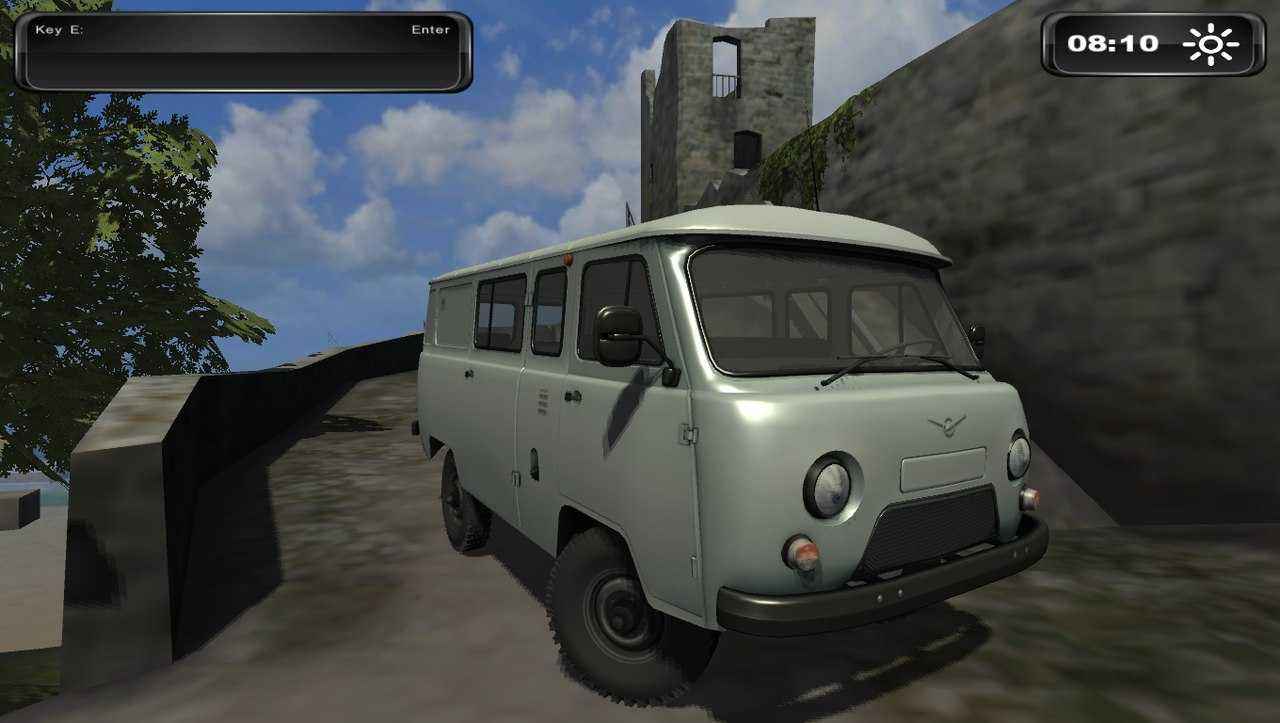 Мод Автомобиль Уазик 3909 - буханка для игры Farming Simulator 2011