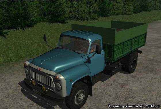 Мод Грузовик Газ САЗ 52 для игры Farming Simulator 2011