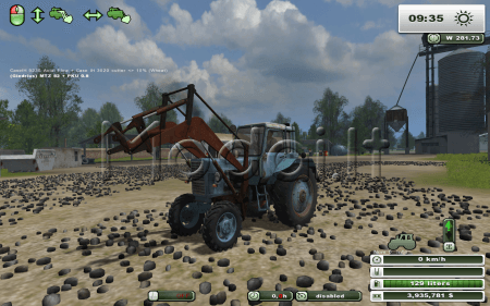 Мод трактор МТЗ 80 для игры Farming Simulator 2013