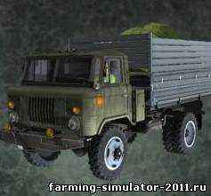 Мод Грузовик ГАЗ 66 для Farming Simulator 2011