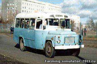 Мод Автобус КАВЗ 3976 для игры Farming Simulator 2011