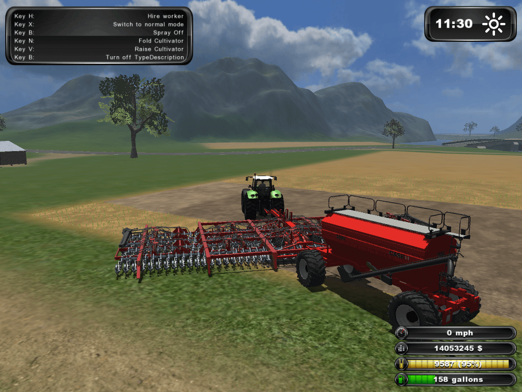 Мод CASE IH 3580 для игры Farming Simulator 2011