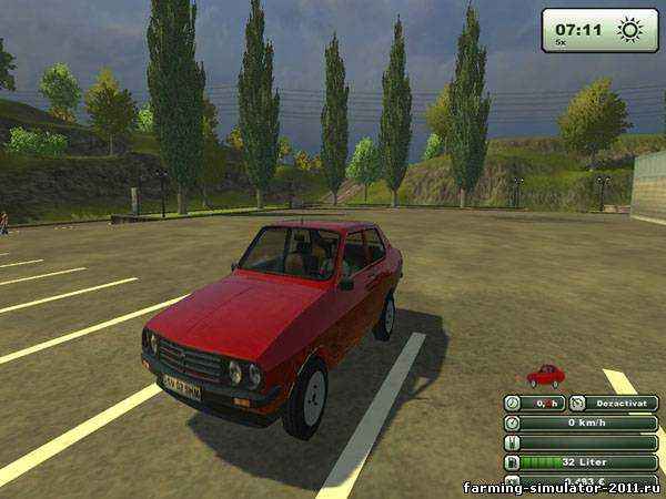 Мод Dacia Sport 1410 для игры Farming Simulator 2013