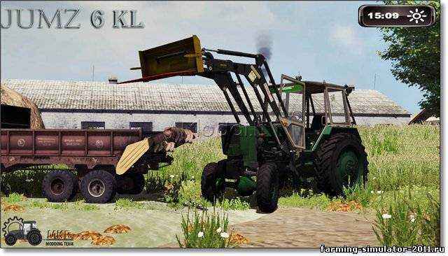 Мод Трактор ЮМЗ-6 КЛ ТУРБО для игры Farming Simulator 2011
