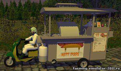 Мод Hot Dog Стенд для игры Farming Simulator 2013
