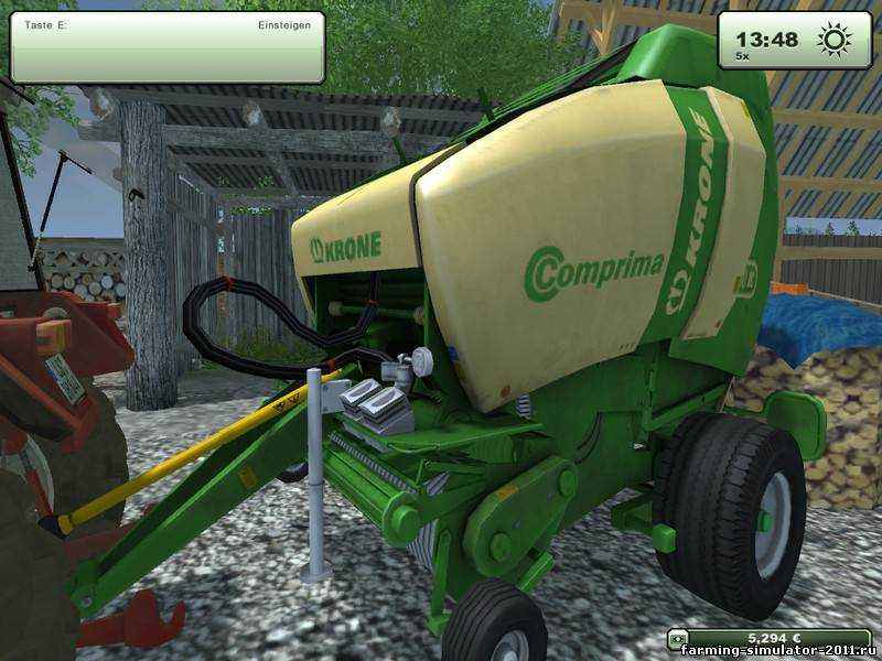 Мод CROWN COMPRIMA 150 для игры Farming Simulator 2013