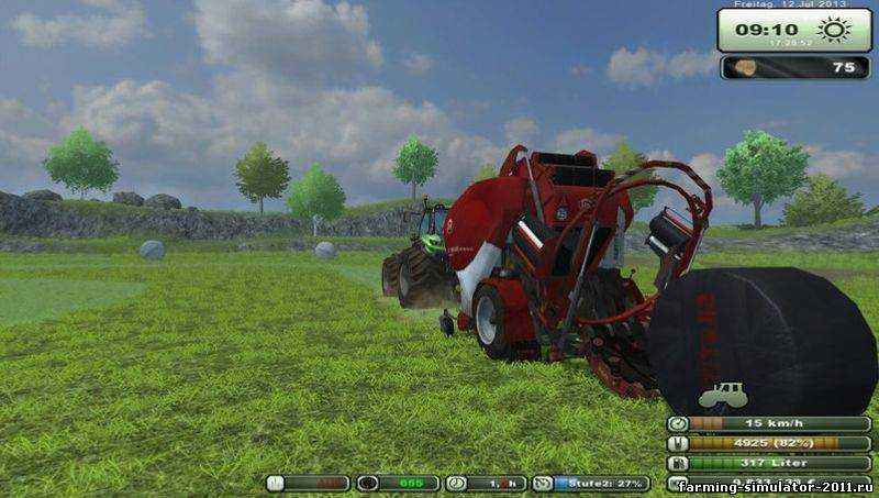 Мод LELY WELGER TORNADO для игры Farming Simulator 2013