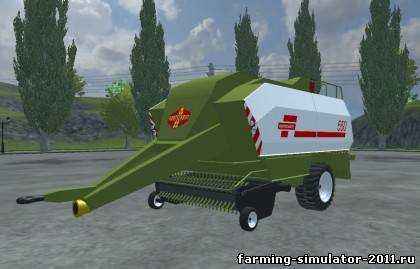 Мод ПРОГРЕСС ПРЕСС 550 для игры Farming Simulator 2013