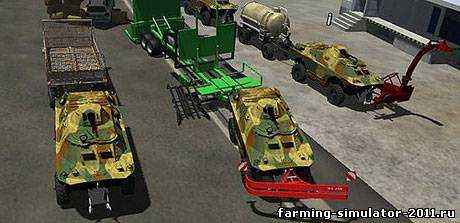 Мод BRD Танки для Farming Simulator 2013