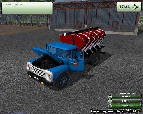 Мод Зил 431410 для игры Farming Simulator 2013