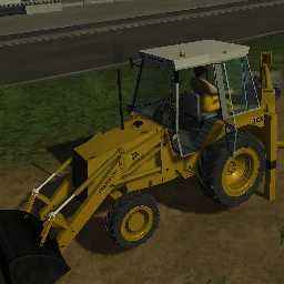 Мод Экскаватор JCB 3CX 4WD для Farming Simulator 2013