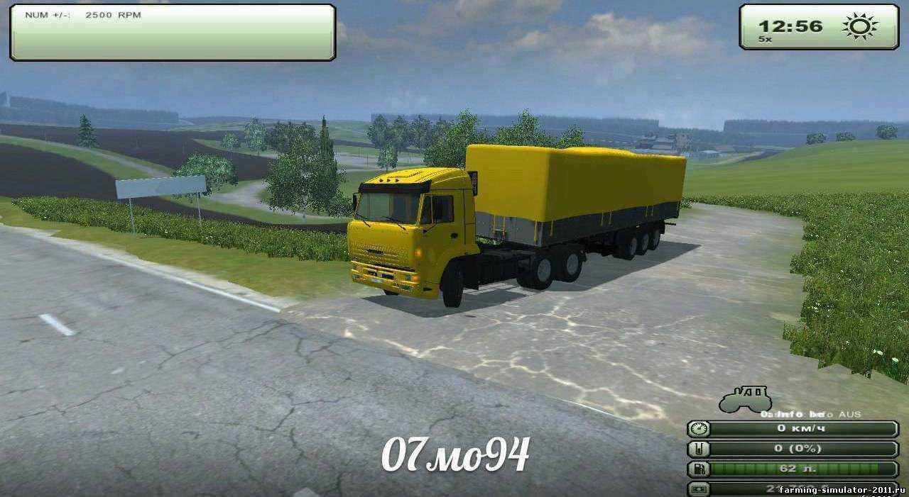 Мод КАМАЗ 6460 для игры Farming Simulator 2013