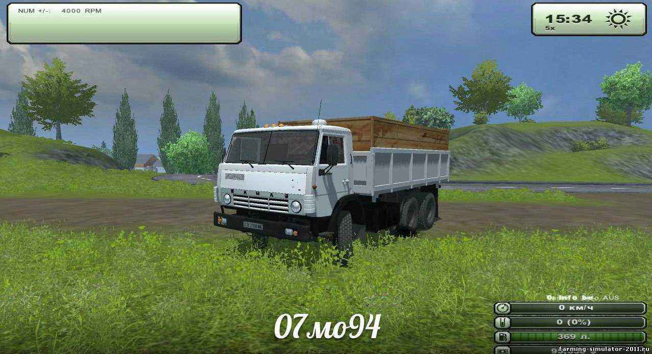 Мод Камаз 51102 для игры Farming Simulator 2013