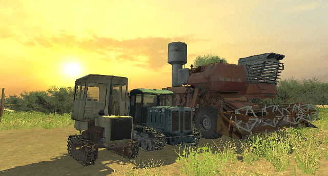 Мод Пак Т-70, Т-74, Нива СК-5 для игры Farming Simulator 2013