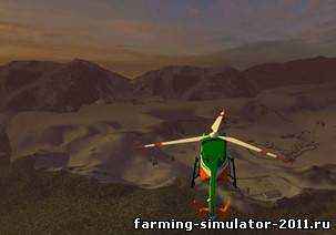 Мод HELICOPTER для игры Farming Simulator 2013