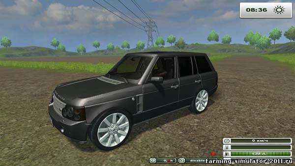 Мод Range Rover для Farming Simulator 2013
