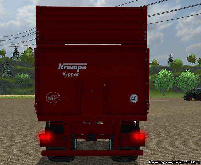 Мод KRAMPE BBE 600 для игры Farming Simulator 2013