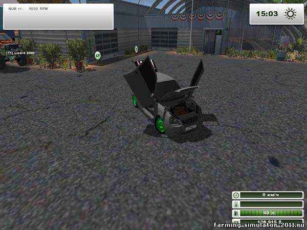 Мод Lada Priora Coupe tuning для Farming Simulator 2013