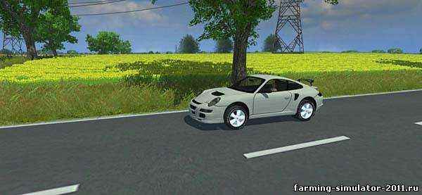 Мод Porsche 911 Car для Farming Simulator 2013