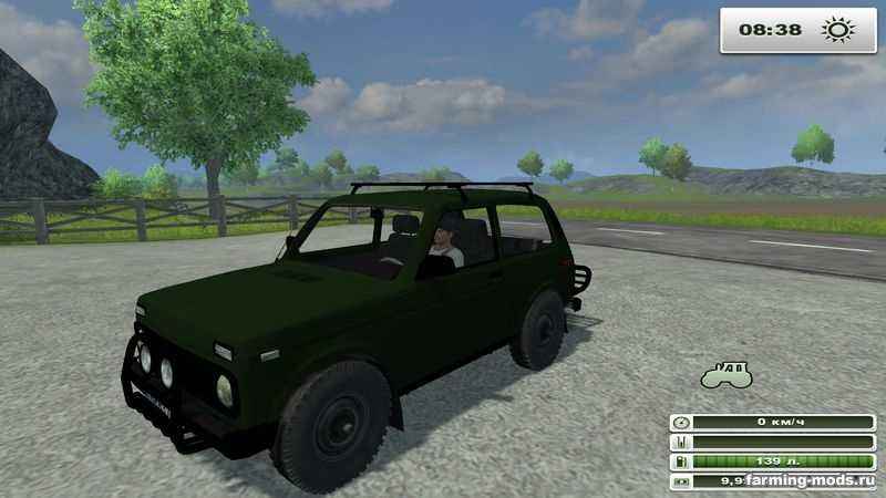 Мод Автомобиль Niva 4x4 v 1.0 для игры Farming Simulator 2013