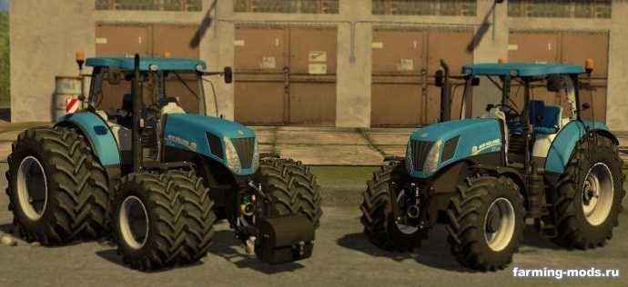 Мод Трактор New Holland T7 260 v2.0 для игры Farming Simulator 2013