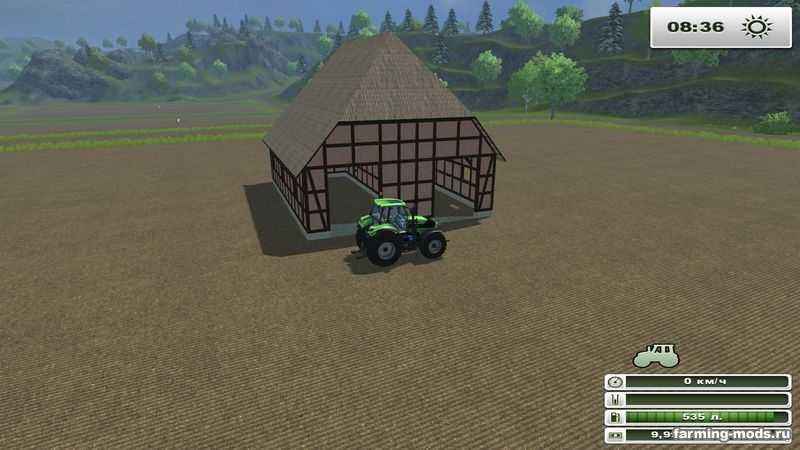 Мод Placeable Scheune v1.1 для игры Farming Simulator 2013